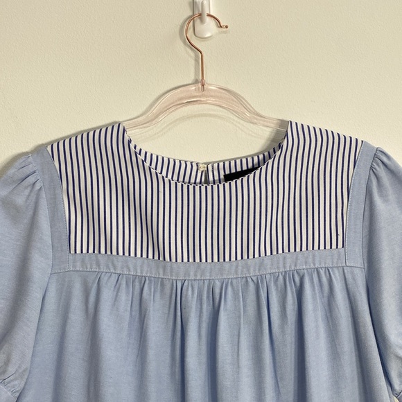 Pomander Place Tuckernuck Tiered Mini Swing Dress Women's Large - Picture 3 of 15